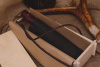 Северный нож малый "БЫHЫЧЧА" Bohler K 340, рукоять цельнометаллическая, карельская береза (фиолетовая).